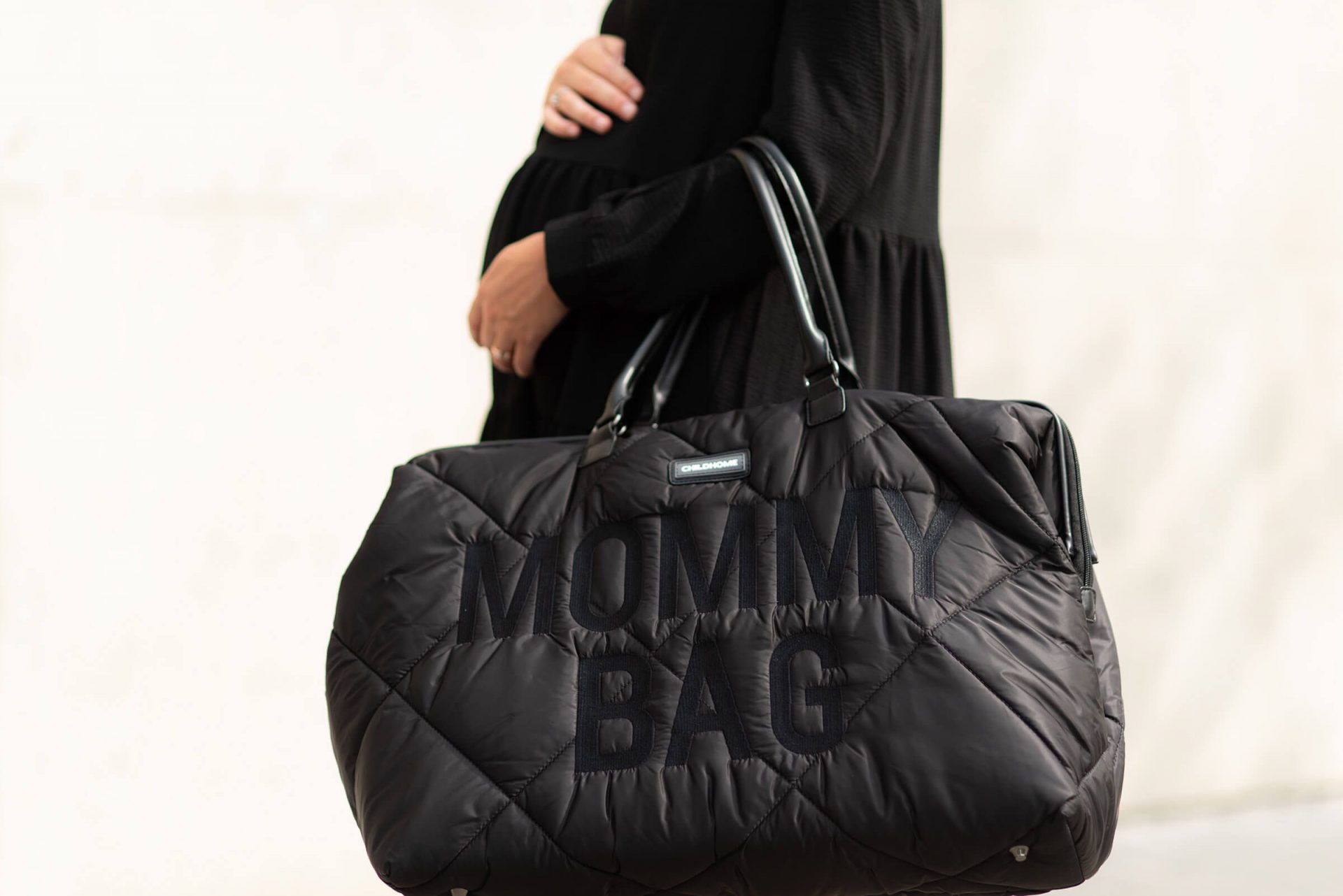 Childhome Mommy Bag nursery bag Puffered Beige